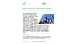 Vibration Monitoring of a Gas Turbine in a Refinery - Application Note