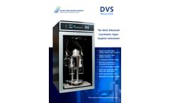 SMS - Model DVS Resolution - Dual Vapor Gravimetric Sorption Analyzer - Brochure