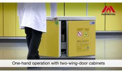 UTS Ergo Line - Safety Cabinets for the Highest Standards - Video
