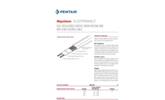 ElectroMelt - Self Regulating Heating Cables- Brochure