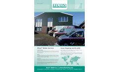 Efcon - Waste Water Sampler - Brochure