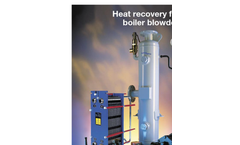 Heat Recovery From Boiler Blowdown Datasheet