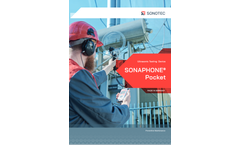 Sonaphone Pocket - Ultrasonic Testing Devices - Brochure