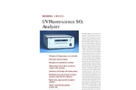 TAPI M100EU UV Flourescence SO2 Analyser (Trace Level) Brochure