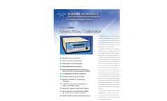 TAPI - Model 700E - Mass Flow Calibrator Precision Gas Analyser Brochure