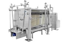 StrassburgerFilter - Model SF 1000 B - Four-Eye Plate and Frame Filter for Beer Filtration