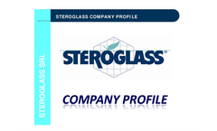 Steroglass S.r.l. Company Profile Brochure
