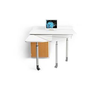 Nurse Swivel Desk - OR Nurse Documentation Station