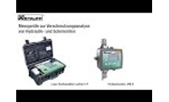 STAUFF particle counters of LasPaC II and LPM II series for pollution analysis Video