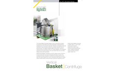 Vertical Basket Centrifuge - Brochure