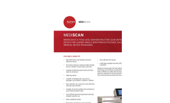 MediScan - Non Destructive Leak Detection Device Brochure