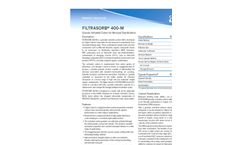 Filtrasorb - 400-M - Granular Activated Carbon - Brochure