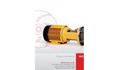 Model UP-DO series - Normal Priming Centrifugal Pump Brochure