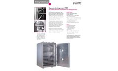 Pink - Model VSD - Vacuum Drying Ovens - Brochure