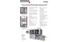 Pink - Model VSDIN - Vacuum Drying Oven with Isolator and Pressure Nutsch - Brochure