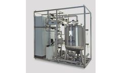 OLSA - Model CIP/SIP - Purified Water Buffer Tanks and Sanitary Heat Exchanger