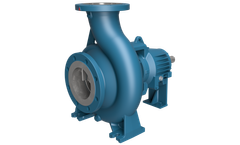 Pompetravaini - Model MCU-CH - Single-Stage Centrifugal Pumps With Closed Impeller