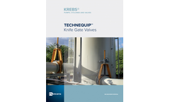 KREBS - Model TGW - Knife Gate Slurry Valve - Brochure