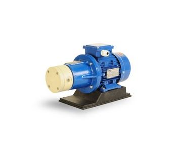 Model HPP/HPF - Thermoplastic Mag-Drive Rotary Vane Pumps