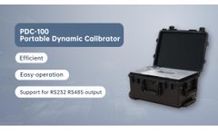 FPI Launches the Video of the PDC-100 Portable Dynamic Calibrator