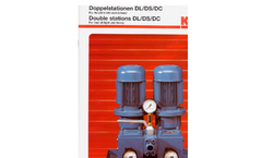 Kral - Model EK / EL - Oil Burner Pump Stations - Brochure
