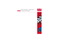 Kral - Model OMP Series - Flowmeters - Brochure