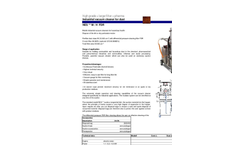 Krahnen - Model NEF 2.2 PE AK 60 - Acid Vacuum Electric Cleaner - Brochure