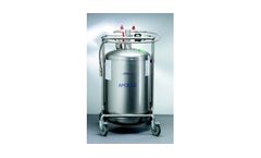 Apollo - Vaccuminsulated Stainless Steel Container for Liquid Nitrogen