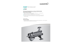 Leistritz - Model L3NB - Screw Pumps  Brochure