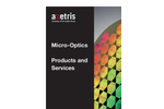 Axetris - Micro-Optics - Products and Services - Brochure
