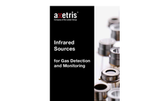 Axetris - Infrared Sources for Gas Detection and Monitoring - Brochure