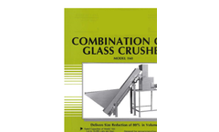 Can & Glass Crushers - Model 160 Brochure