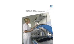 Getinge - 600-Series - Top-loaded Flusher-disinfectors - Brochure