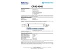 Hydranautics - Model CPA2-4040 - Composite Polyamide (CPA) Membrane - Brochure