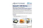 DairyUF - 10K Series - PES Ultrafiltration Membranes Bulletin