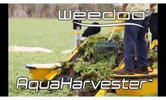 Best Aquatic Weed Harvester - Weedoo Aquaharvester - Video