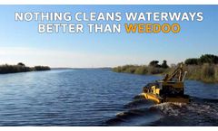 Weedoo Boat - See How Easy it is to Master the Art of Aquatic Weed Cutting with this Clever Boat - Video