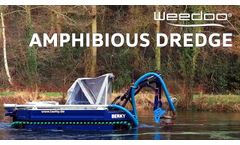 Weedoo Amphibious Dredge - Best Amphibious Dredger - Video