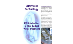 UV disinfection in ship ballast water treatment