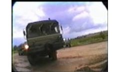 Russian Military Geocell Road Testing - Video