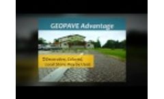 Geopave Porous Pavements Contribute to Leed Platinum Rating - Video