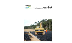 GEOTERRA - Structural Mat System - Specification & Installation - Brochure (PDF 5.359 MB)