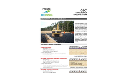 GEOTERRA - Structural Mat System - Specification Summary - Brochure (PDF 256 KB)