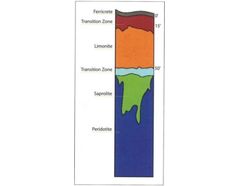 FIGURE 2: A simple representation of ultrabasic soil profile in the island.