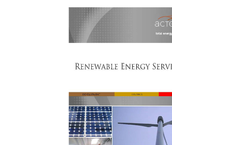 Renewable Energy Service Brochure