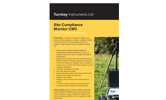 Turnkey - CM3 - Site Compliance Monitor for Vibrosound Analyser Datasheet