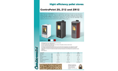 CentroPelet - Model ZS10 - Wood Pellet Stoves and Thermostoves Brochure