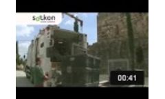 Sotkon Waste Systems - Underground Container 3M3 - Rear Loading Video