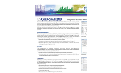 CorporateDB - Integrated Business Management Software Brochure