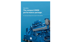 MWM - Model TCG 2016 - Gas Engines & Power Generators - Brochure